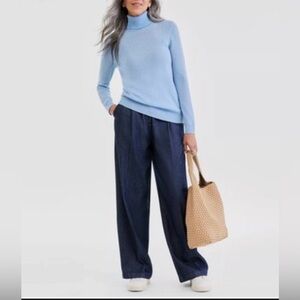 🆕 Charter Club 100% Cashmere Turtleneck Sweater Womens S